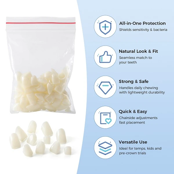 Dental Temporary Crown 6 Dental Temporary Crown 6